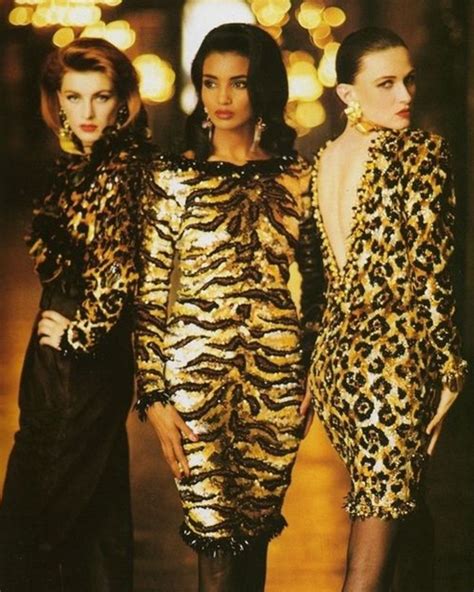 80's animal print fashion